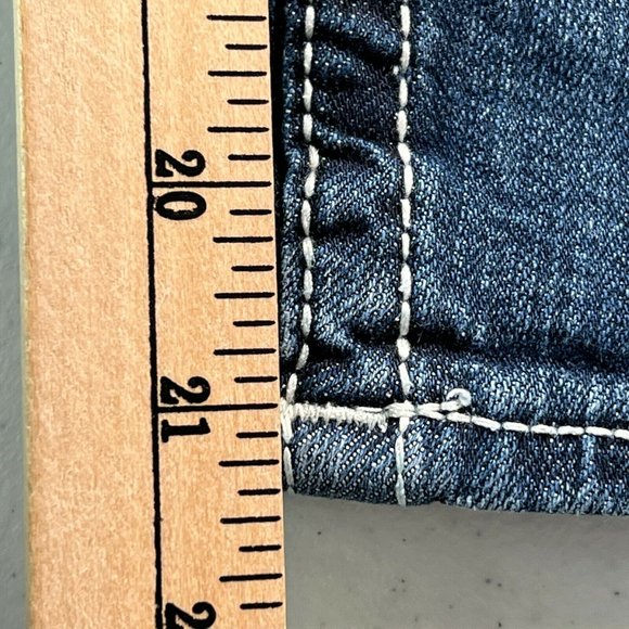 Vigoss Capri Jeans Women's Plus 18 X 21 Chelsea Stretch Denim Mid-rise Casual - Picture 12 of 12